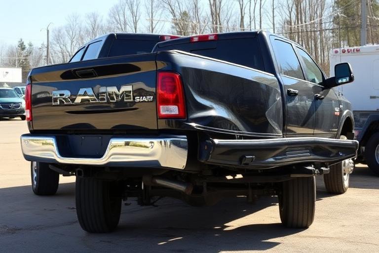 2021 RAM 3500 Laramie - Rear End damage
